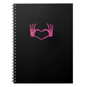 Cuaderno Skeleton Heart Hands Classic