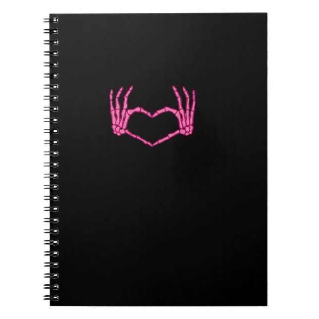 Cuaderno Skeleton Heart Hands Classic (Frente)
