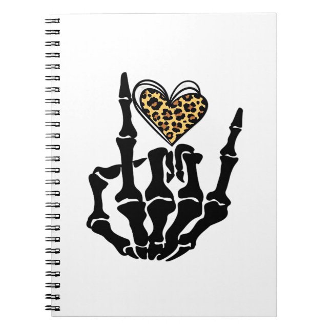 Cuaderno Skeleton Heart Hands Classic (Frente)