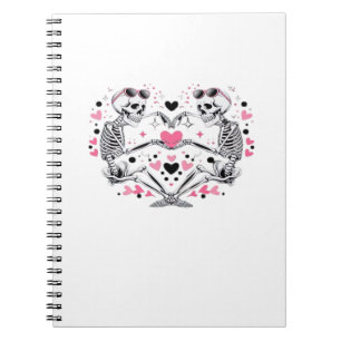 Cuaderno Skeleton Heart Hands Classic Viral