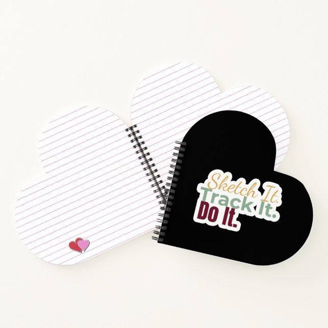 Cuaderno Sketch It. Track It. Do It. Notebook (Interior)