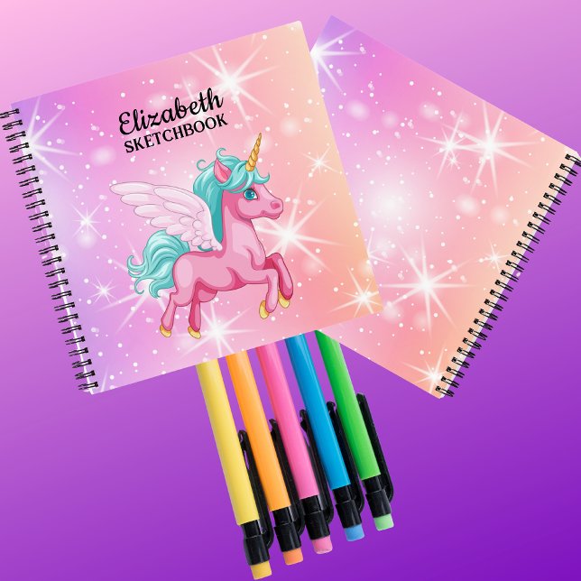 Cuaderno Sketchbook de estrellas personalizadas (Subido por el creador)