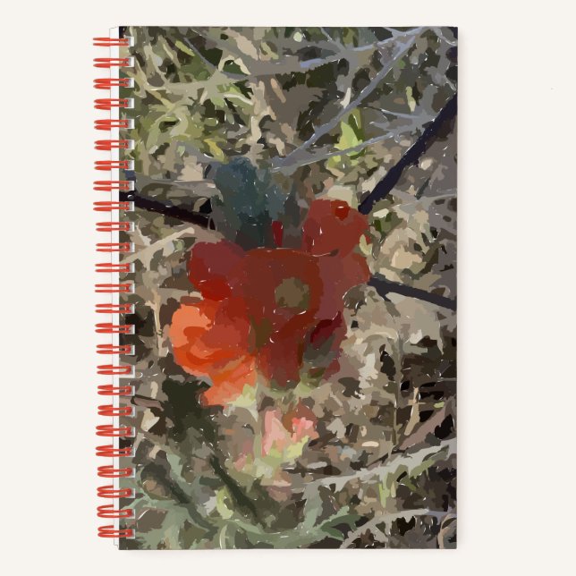 Cuaderno Sketchbook de Poppies (Anverso)
