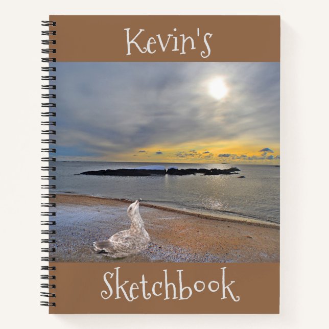 Cuaderno Sketchbook de Seashore (Anverso)
