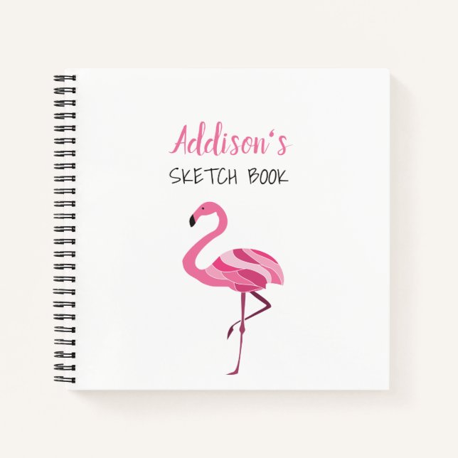 Cuaderno Sketchbook Girly Pink (Anverso)