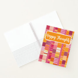 Cuaderno Sketchbook Marks-Textured Multicoloured Stripes