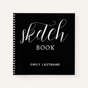 Cuaderno Sketchbook personalizado con su bloc de notas de n