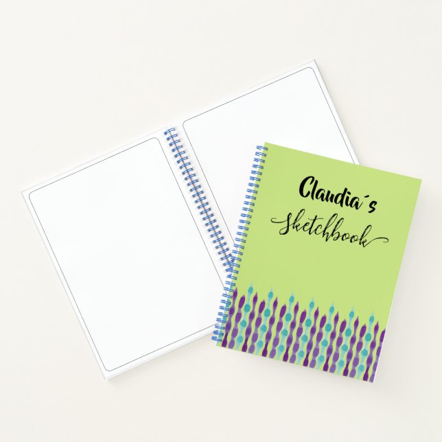 Cuaderno Sketchbook with name (Interior)