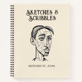 Cuaderno Sketches and Scribbles Notebook