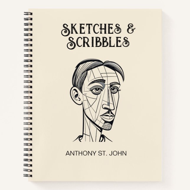 Cuaderno Sketches and Scribbles Notebook (Anverso)