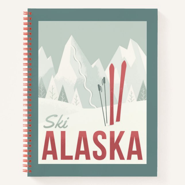 Cuaderno Ski Alaska (Anverso)