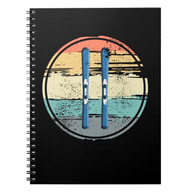 Cuaderno Ski Boards Vintage (Frente)