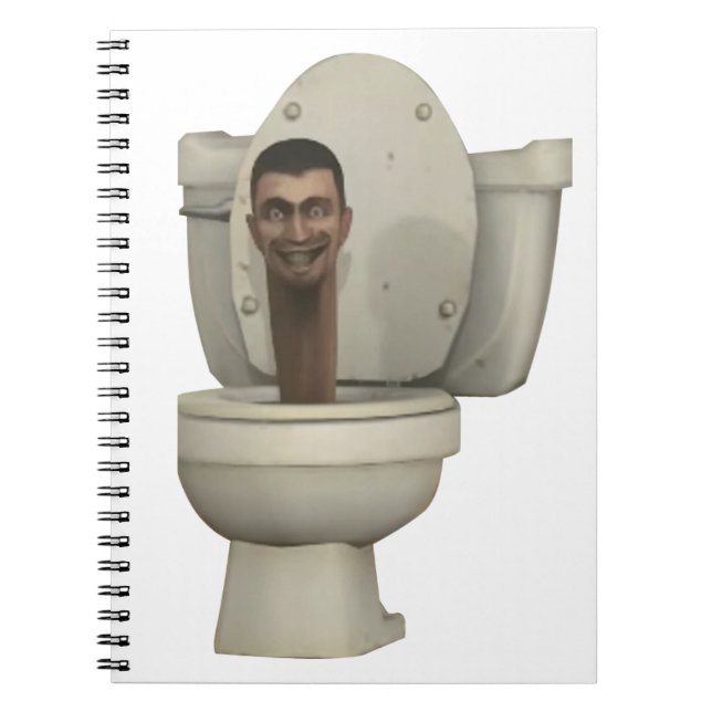 Cuaderno Skibidi Toilet Notebook (Frente)