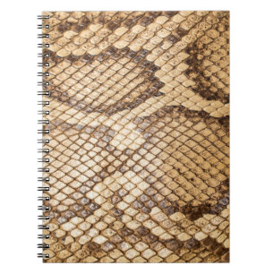 Cuaderno Skinpython reticulado, piel, serpiente, reticulato