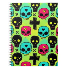 Cuaderno Skull Pattern