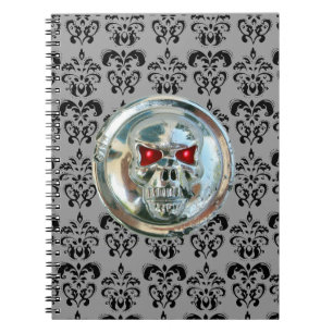 CUADERNO SKULL RIDERS DAMASK