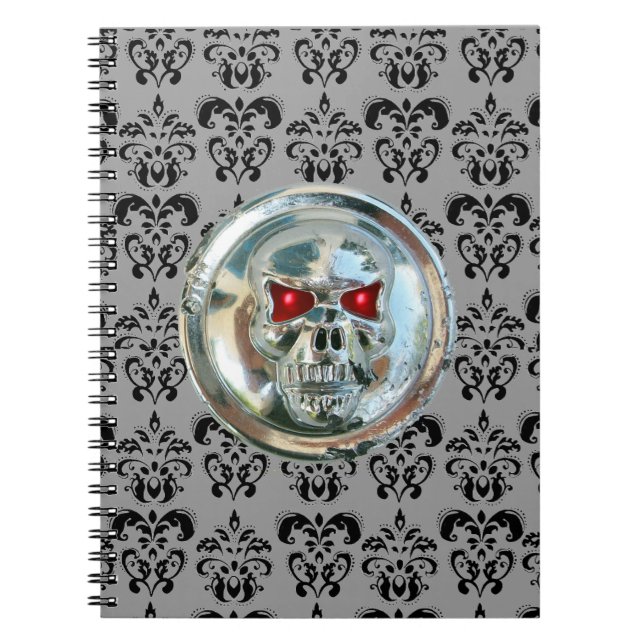 CUADERNO SKULL RIDERS DAMASK (Frente)