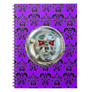 CUADERNO SKULL RIDERS DAMASK