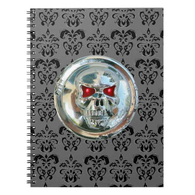CUADERNO SKULL RIDERS DAMASK (Frente)