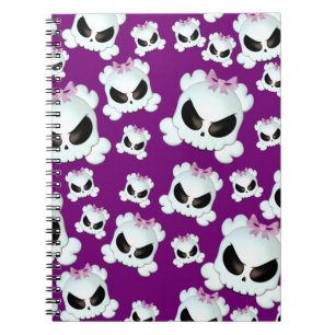 Cuaderno Skullz femenino