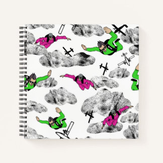 Cuaderno Skydivers