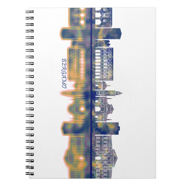 Cuaderno Skyline Bergamo (Frente)