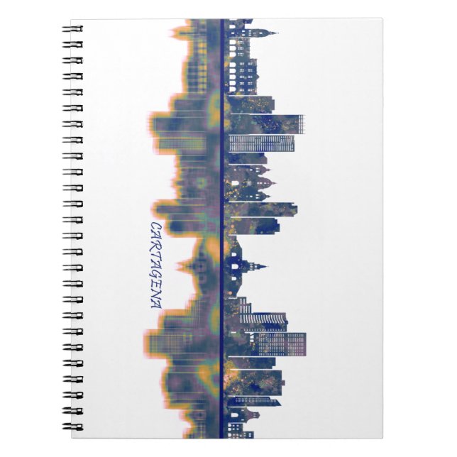 Cuaderno Skyline Cartagena (Frente)