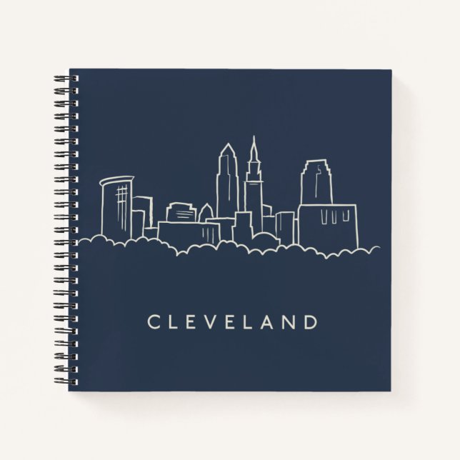 Cuaderno Skyline Cleveland Ohio (Anverso)