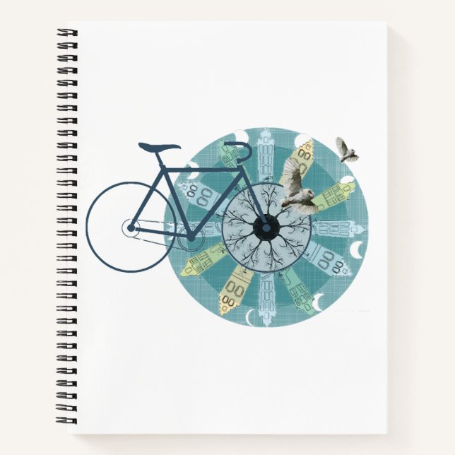 Cuaderno Skyline de Ámsterdam (Anverso)