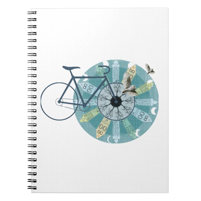 Cuaderno Skyline de Ámsterdam (Frente)