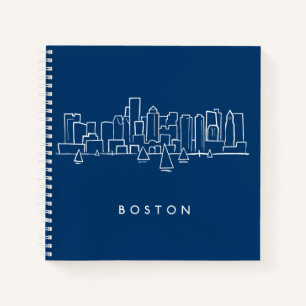 Cuaderno Skyline de Boston