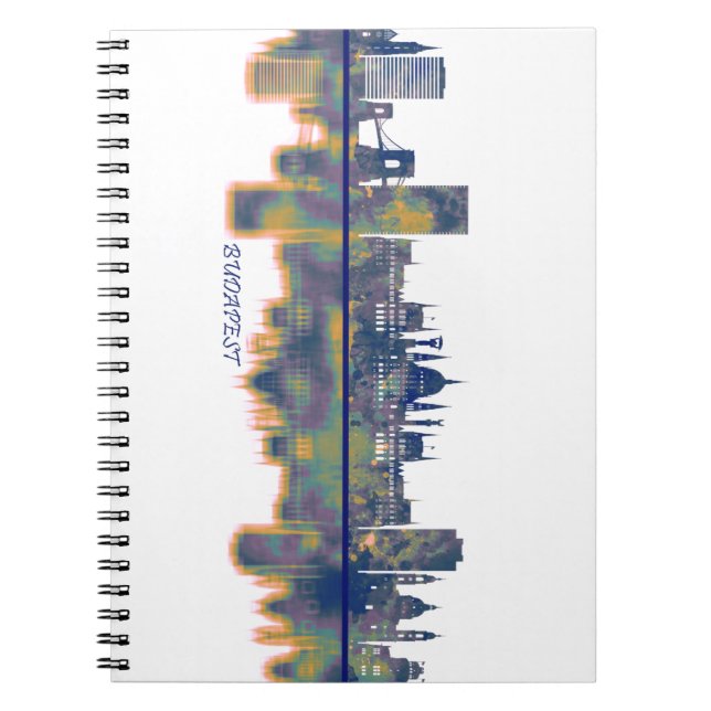 Cuaderno Skyline de Budapest (Frente)