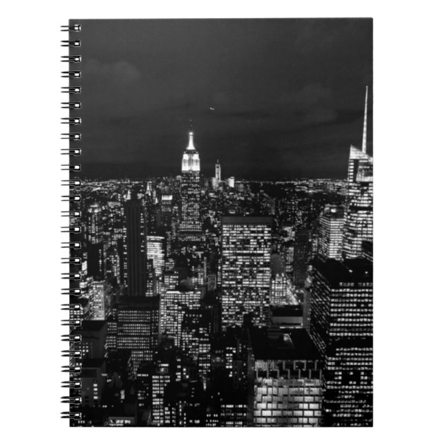 Cuaderno Skyline de la ciudad de Nueva York (Frente)