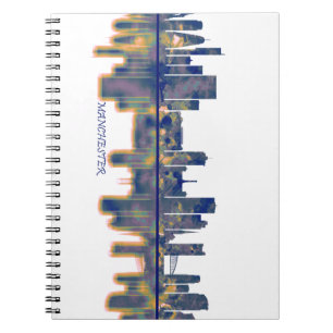 Cuaderno Skyline de Manchester