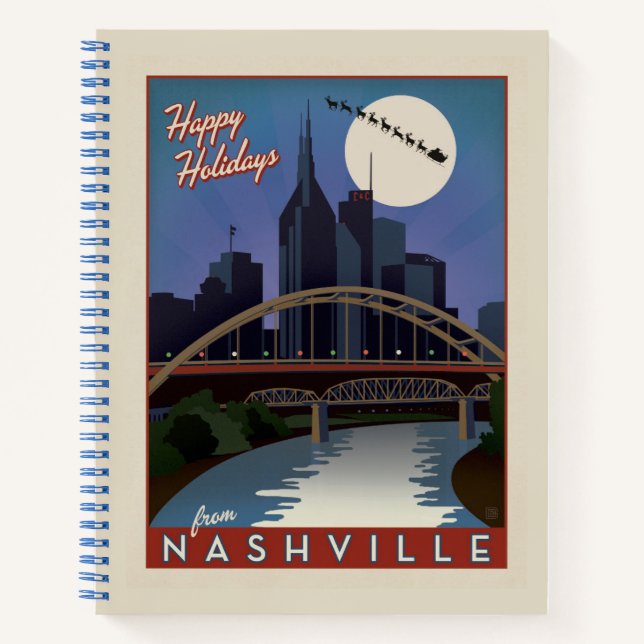 Cuaderno Skyline de Nashville (Anverso)