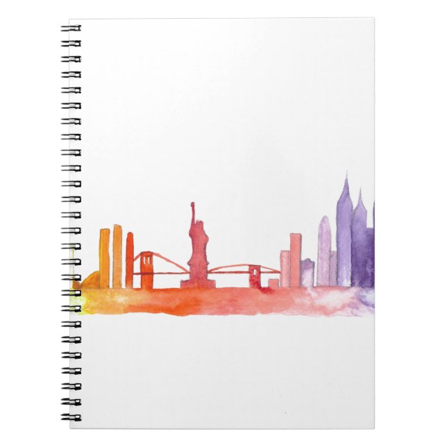 Cuaderno Skyline de NUEVA YORK (Frente)