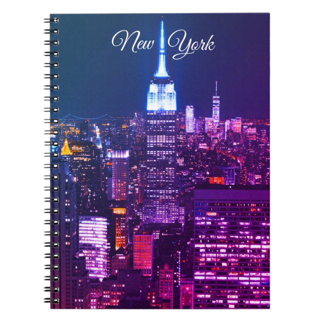 Cuaderno Skyline de Nueva York (Frente)