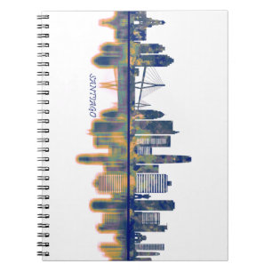 Cuaderno Skyline de Santiago