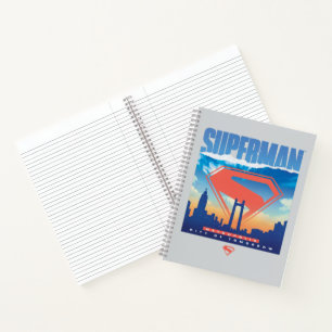 Cuaderno Skyline de Superman Metropolis