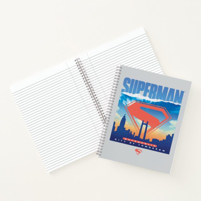 Cuaderno Skyline de Superman Metropolis (Interior)