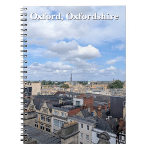 Cuaderno Skyline of Historic Oxford en Oxfordshire, Reino U