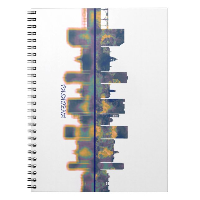 Cuaderno Skyline Pasadena (Frente)
