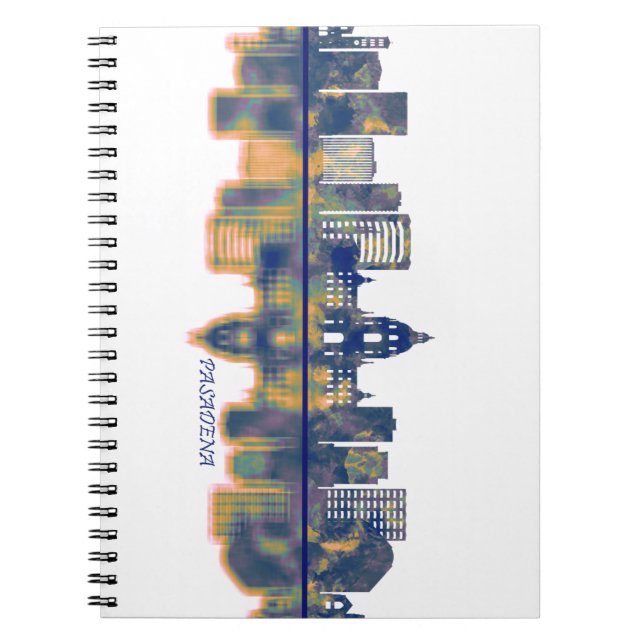 Cuaderno Skyline Pasadena (Frente)