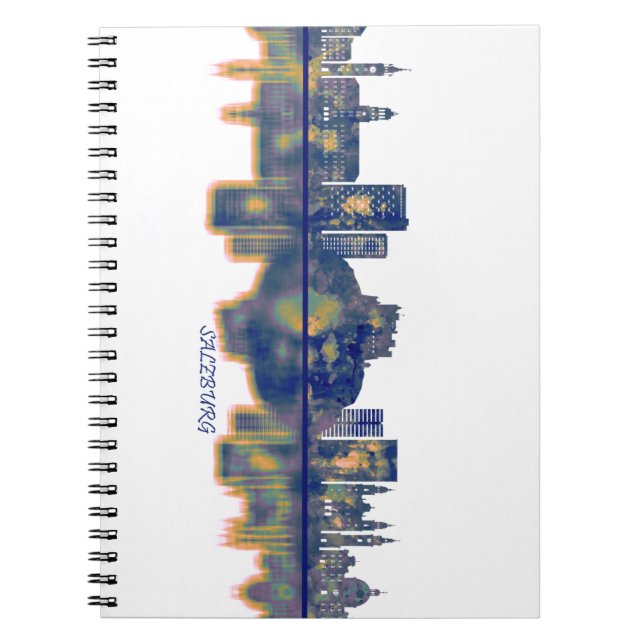 Cuaderno Skyline Salzburg (Frente)