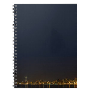 Cuaderno Skyline Seattle de noche