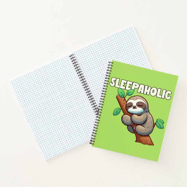 Cuaderno Sleepaholic - Amantes del sueño - Locura durmiente (Interior)