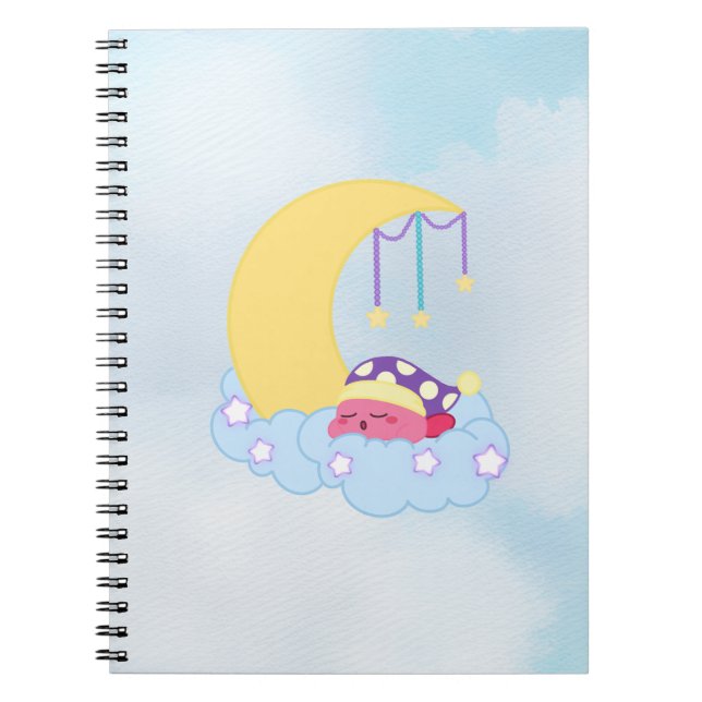 Cuaderno Sleeping Kirby Notebook (Frente)
