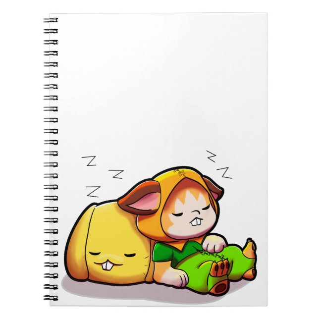 Cuaderno Sleepy Mana Monsters (Frente)