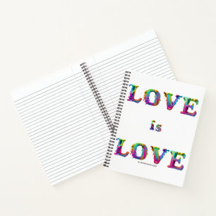 Cuaderno SlipperyJoe el amor es amor goteando derretido din