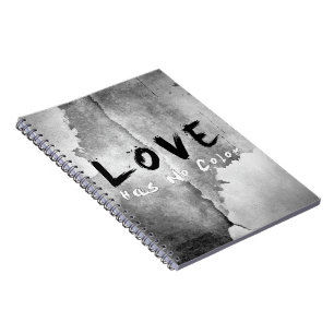 Cuaderno SlipperyJoe's Love no tiene color que diga blanco 